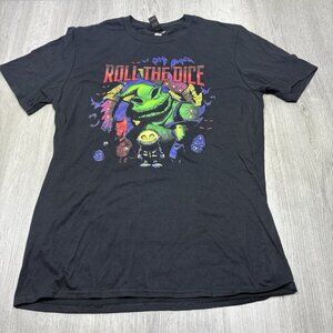 Disney The Nightmare Before Christmas Oogie Boogie Roll the Dice T-Shirt Medium